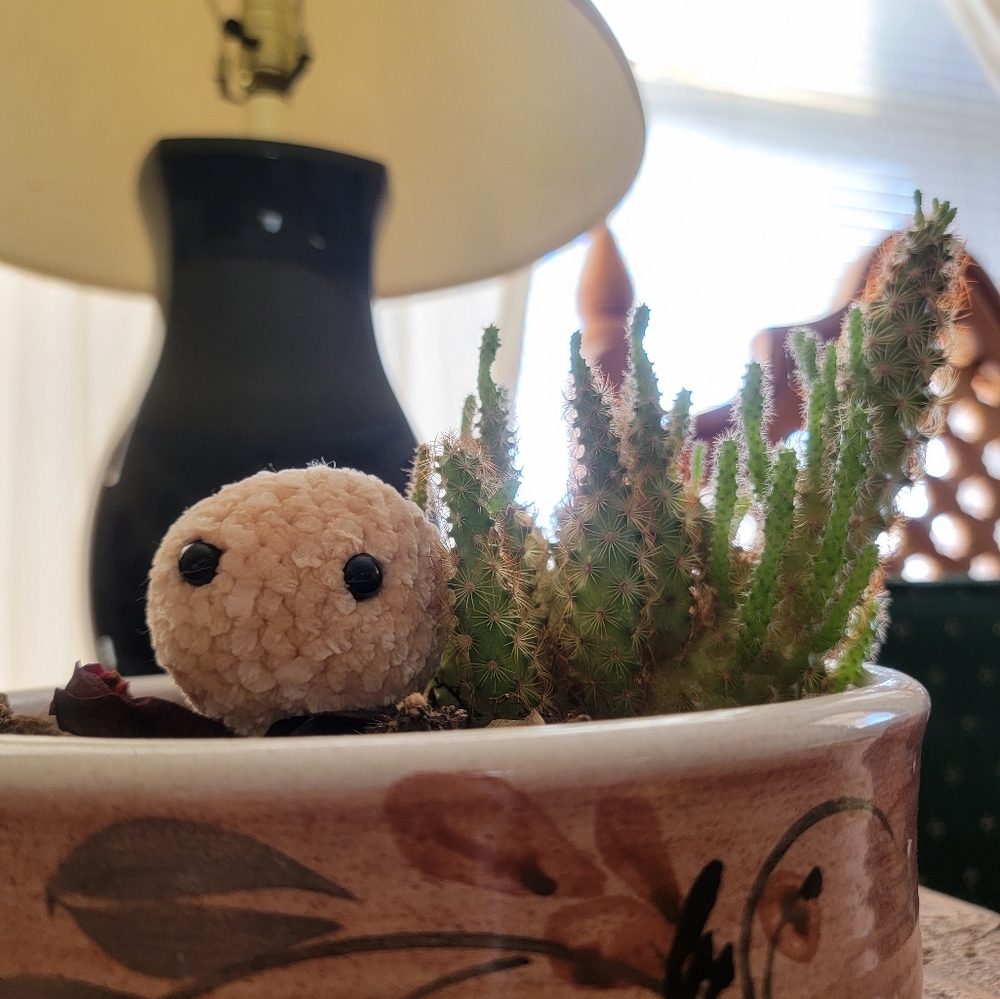 [ONE] Beige Super Soft Handmade Crochet Ball